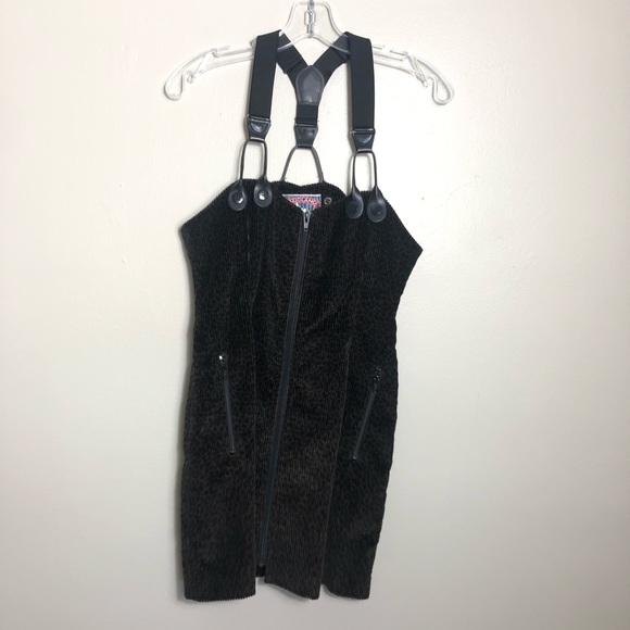 ⛔️SOLD⛔️Vintage Woodland Waders Brown Velvet Overa - Picture 4 of 7